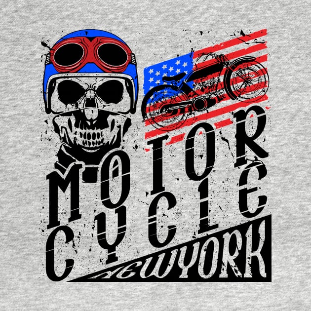 Vintage Motorcycle T-shirt Graphic by emeget